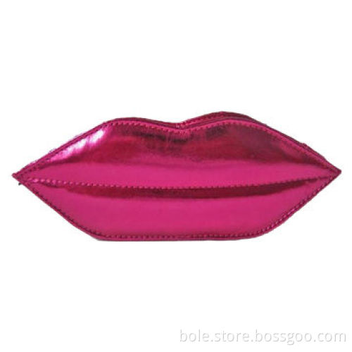 Lip-shaped Cosmetic Bag for Girls, Various Swatches Available for Choose